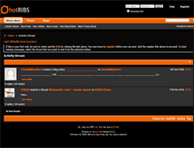 Tablet Screenshot of forums.hotribs.com